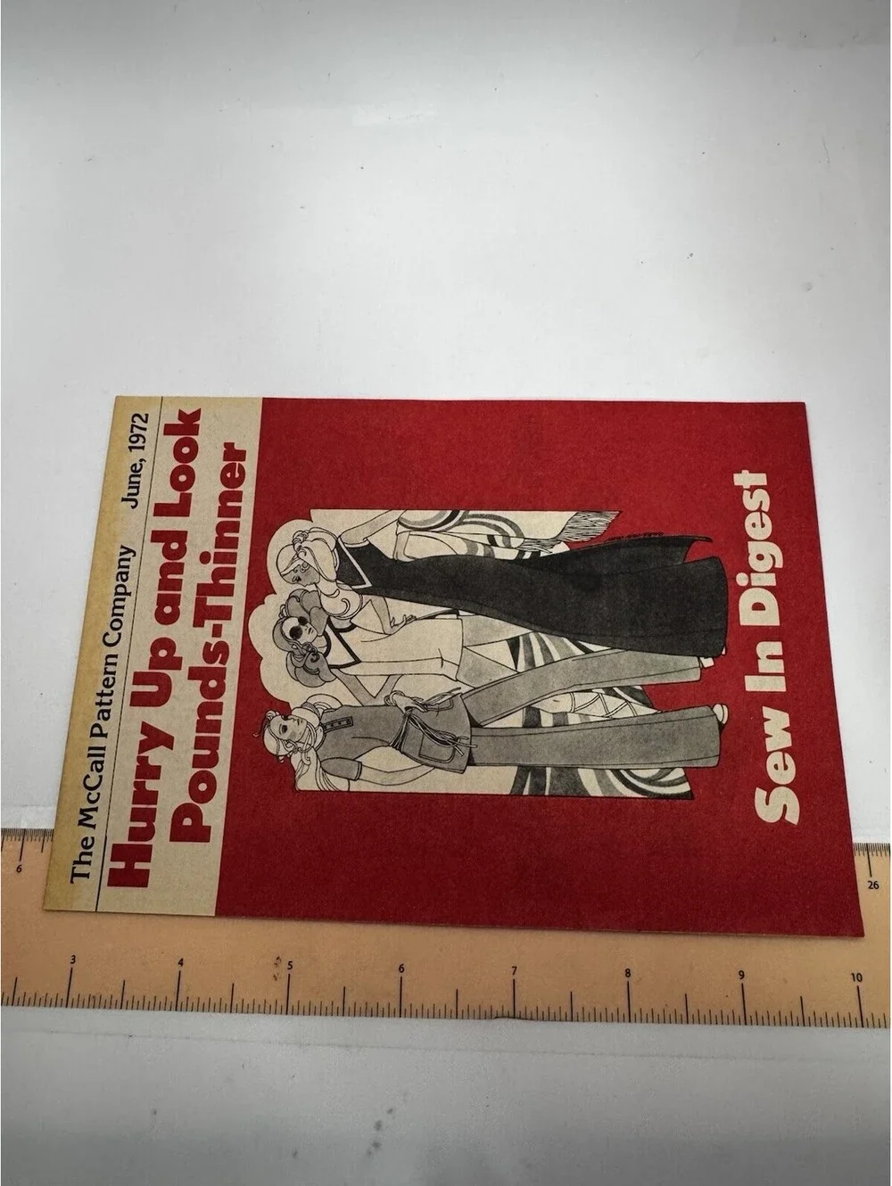The McCall Pattern Company June 1972 Sew In Digest